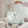 Personalized Ballerina Swans Lake Floral Carryall Gift Quilted Tote Bag - 5