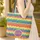 Ornate Medallion Filigree Border Geometric Chevron Goldenrod Stripes - Everyday Travel Essential Quilted Tote Bag - 4