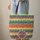 Ornate Medallion Filigree Border Geometric Chevron Goldenrod Stripes - Everyday Travel Essential Quilted Tote Bag - 6
