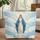 Virgin Mary Golden Halo Personalized Medallion - Religious Devotional Gift for Believers Quilted Tote Bag - 1