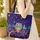 Personalized Owl Forest Stars Planets Floral - Wildlife Lover Gift Quilted Tote Bag - 4