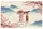 Japanese Woman Kimono Torii Gate Cherry Blossoms Mountains - Travel Companion Quilted Tote Bag - 7