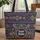 Personalized Cowboy Name Tribal Medallion - Bohemian Lifestyle Everyday Carry Gift Quilted Tote Bag - 1