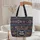 Personalized Cowboy Name Tribal Medallion - Bohemian Lifestyle Everyday Carry Gift Quilted Tote Bag - 5
