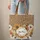 Leopard Print Your Name Floral Wreath Sunflowers Daisies Earthy Boho Lifestyle Quilted Tote Bag - 6