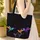 Iridescent Hummingbirds Glowing Purple Stars Star Name Wildlife Lover Gift Quilted Tote Bag - 4