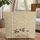 Flying Birds Chinese Calligraphy Name Scroll Red Seal - Everyday Lifestyle Gift Quilted Tote Bag - 1