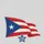 Puerto Rican Flag Personalized Star Name White Stars - Heritage Traveler Gift Quilted Tote Bag - 7