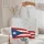 Puerto Rican Flag Personalized Star Name White Stars - Heritage Traveler Gift Quilted Tote Bag - 5