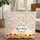 Botanical Tulips Rising Sun Floral Wreath Leaves - Garden Lover Gift Quilted Tote Bag - 1