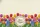 Colorful Tulips Blue Hyacinth Floral Wreath Name - Springtime Gift for Her Quilted Tote Bag - 7