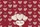 Ruby Red Knitted Hearts - Anniversary Gift for Couples - Valentine's Day Celebration Quilted Tote Bag - 7