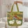 Personalized Fluffy Sheep Farmhouse Hills Wreath - Farmhouse Bag Gift Quilted Tote Bag - 5