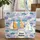 Colorful Sailboats Ocean Waves Sun Rock Formation - Nautical Travel Lifestyle Quilted Tote Bag - 1