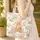 Ginger Cat Sprawling Pink Roses Wreath Everyday Tote Personalized Gift Quilted Tote Bag - 4
