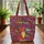 Leopard Cub Leopard Spots Personalized Pennant - Wildlife Lover Gift Quilted Tote Bag - 3