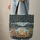 Personalized Campfire Adirondack Chairs Lake - Rustic Cabin Bag Gift Quilted Tote Bag - 6
