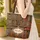 Personalized Ornate Bookshelf Library Wall - Book Lover Gift Quilted Tote Bag - 4