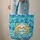 Leaping Dolphins Ocean Waves Seashells Tropical Wreath - Ocean Lover Gift Quilted Tote Bag - 6
