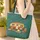 Vintage Travel Trailer Campfire Personalized Rustic Sign - Outdoor Living Gift Quilted Tote Bag - 4