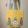 Patchwork Chickens Floral Name Wreath - Farmhouse Bag Gift for Chicken Lover Quilted Tote Bag - 6