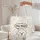 Fluffy White Dog Pink Tongue Puppy Heads Cloud Speech Bubble - Dog Lover Everyday Carry Gift Quilted Tote Bag - 5