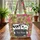 Bear Winking Cat Graffiti Chalkboard - Everyday Use Gift Quilted Tote Bag - 3