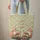 Chinoiserie Ornate Birds Peony Cherry Blossom Flowers Floral Wreath Quilted Tote Bag - 6