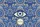 Blue Yellow Concentric Nazar Amulet Laurel Waves Ornate Floral Good Luck Gift Quilted Tote Bag - 7