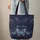 Ornate Glowing Butterflies Swirling Ethereal Light Trails Silhouettes - Everyday Carry Quilted Tote Bag - 6