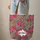 Personalized Leopard Print Hot Pink Roses Floral Bouquet - Everyday Fashion Accessory Quilted Tote Bag - 6