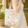 Lop-Eared Bunny Floral Wreath Personalized - Everyday Carryall Bunny Lover Quilted Tote Bag - 4