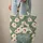 Lush Peony Floral Wreath - Personalized Name Everyday Carryall Quilted Tote Bag - 6