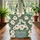 Lush Peony Floral Wreath - Personalized Name Everyday Carryall Quilted Tote Bag - 3