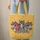Three Patchwork Horses Storybook Text Leaf Vine - Everyday Tote Gift For Horse Lovers Quilted Tote Bag - 6