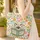 Ragdoll Cat Open Book Floral Daisies Asters - Cat Lover Gift for Bookworms Quilted Tote Bag - 4