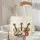 Ornate Violins Cellos Musical Group Swirling Lines - Music Lover Gift for Musician Quilted Tote Bag - 5