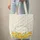 Yellow Orange Daffodil White Narcissus Floral Wreath - Spring Flower Nature Lover Gift Quilted Tote Bag - 6
