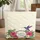 Hummingbird Tropical Hibiscus Plumeria Personalized Name - Everyday Tote Wildlife Lover Gift Quilted Tote Bag - 1