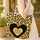 Distressed Personalized Black Heart Leopard Spots - Everyday Carry Gift Quilted Tote Bag - 4