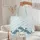 Blue Whales Bubbles Name - Ocean Lover Everyday Tote Quilted Tote Bag - 5