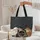 Three Sheep Floral Wreath Your Name - Everyday Tote Farm Animal Gift Quilted Tote Bag - 5