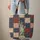 Vintage Statue of Liberty Patriotic Patchwork Personalized Independence Day Gift Quilted Tote Bag - 6