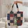 Vintage Statue of Liberty Patriotic Patchwork Personalized Independence Day Gift Quilted Tote Bag - 5