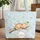 Sleeping Tabby Cat Tree Branch Bumblebee Apple Blossoms Wreath - Cat Lover Quilted Tote Bag - 1