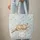 Sleeping Tabby Cat Tree Branch Bumblebee Apple Blossoms Wreath - Cat Lover Quilted Tote Bag - 6