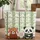 Red Panda Giant Panda Cub Bamboo Floral Wreath Personalized - Animal Lover Gift Quilted Tote Bag - 1