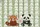 Red Panda Giant Panda Cub Bamboo Floral Wreath Personalized - Animal Lover Gift Quilted Tote Bag - 7