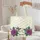Garden Hummingbird Hibiscus Floral Wreath Botanical Name Wildlife Lover Gift Quilted Tote Bag - 5