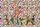 Geometric Cats Playing Triangle Flag Your Name - Everyday Tote Cat Lover Gift Quilted Tote Bag - 7